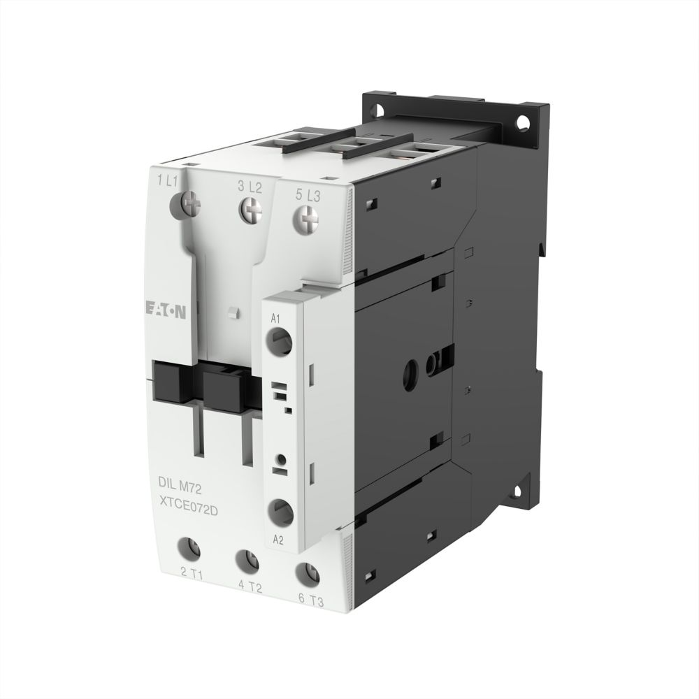 107670 DILM72(230V50HZ,240V60HZ) - Контактор  37kW, 3P, 400V AC, Eaton