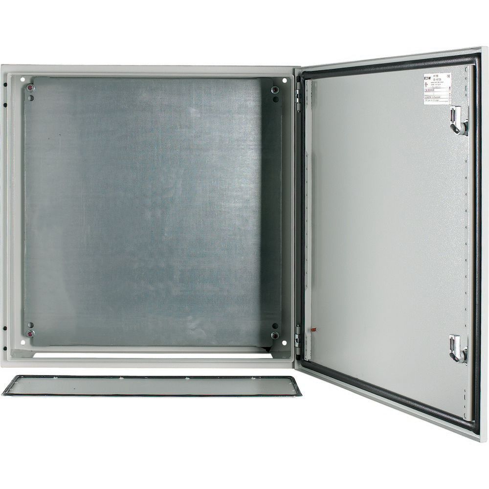 111698 CS-66/200 Табло метално IP66 [h600/600/200], с монт.плоча, сив, Eaton