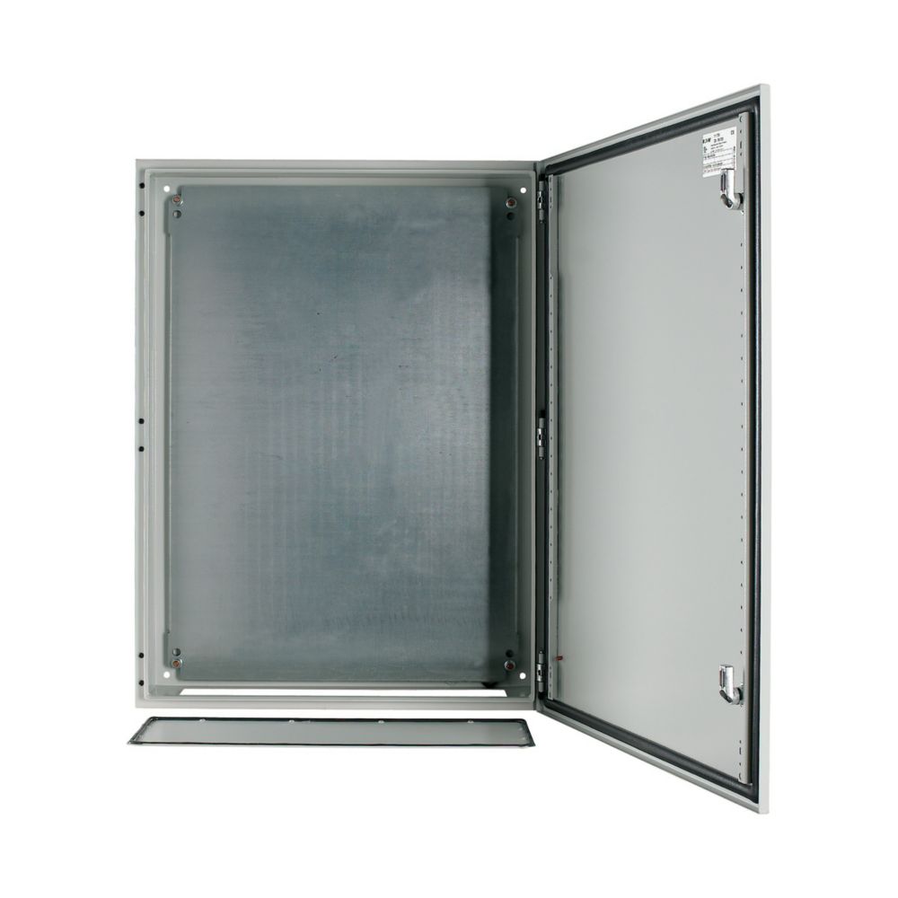 111706 CS-86/200 Табло метално IP66 [h800/600/200], с монт.плоча, сив, Eaton