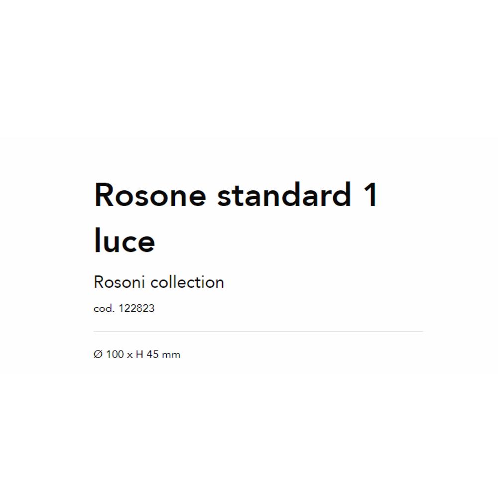 122823 Розетка за таван Rosoni METALLO 1 LUCE Bianco Ideal Lux_small