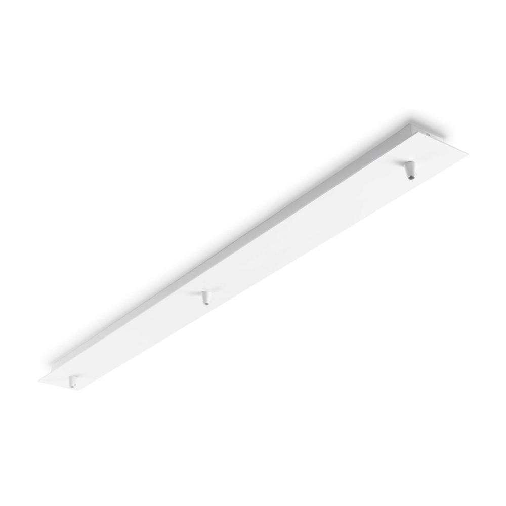 122854 Розетка за таван Rosoni  METALLO 3 LUCE Bianco Ideal Lux