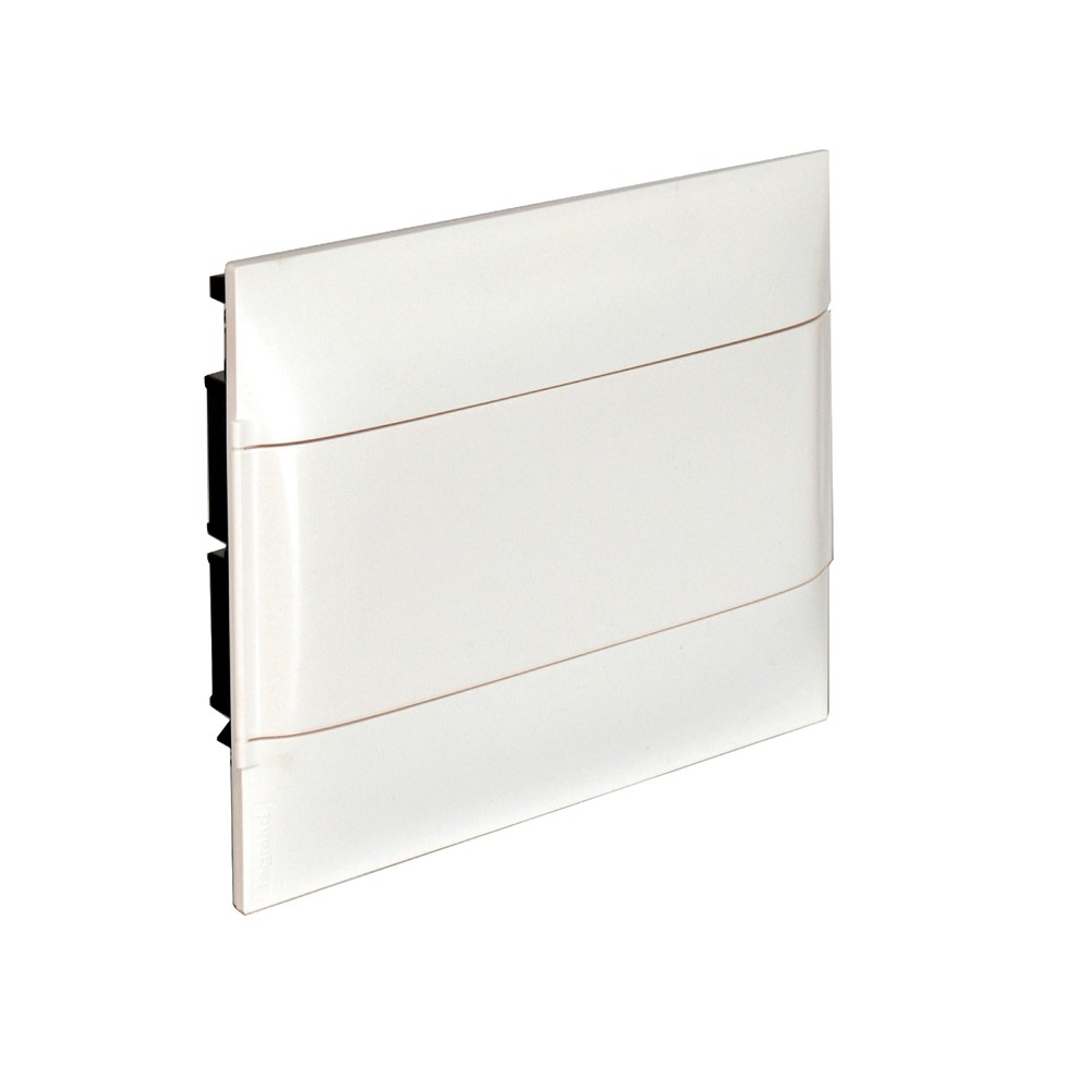 135141 Табло за вграждане в зидария 12 мод., бяла врата, с PEN, Practibox S, Legrand