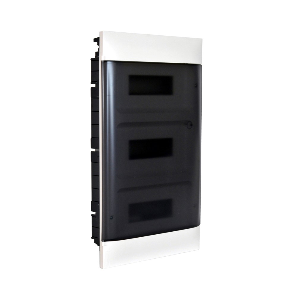 135153 Табло за вграждане в зидария 36 (3x12) мод., прозр. врата, с PEN, Practibox S, Legrand