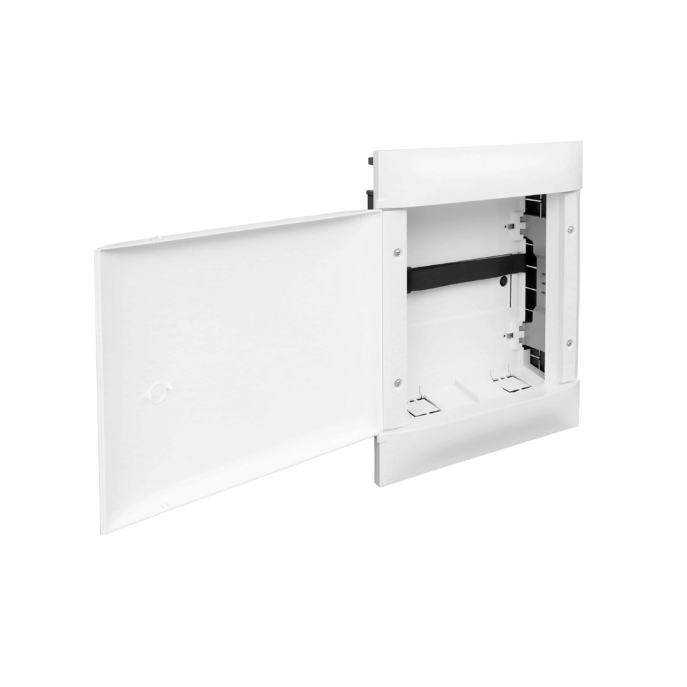 135702 Табло PractiboxS Multimedia 2X12M, вграден монтаж зидария, бяла врата, Legrand