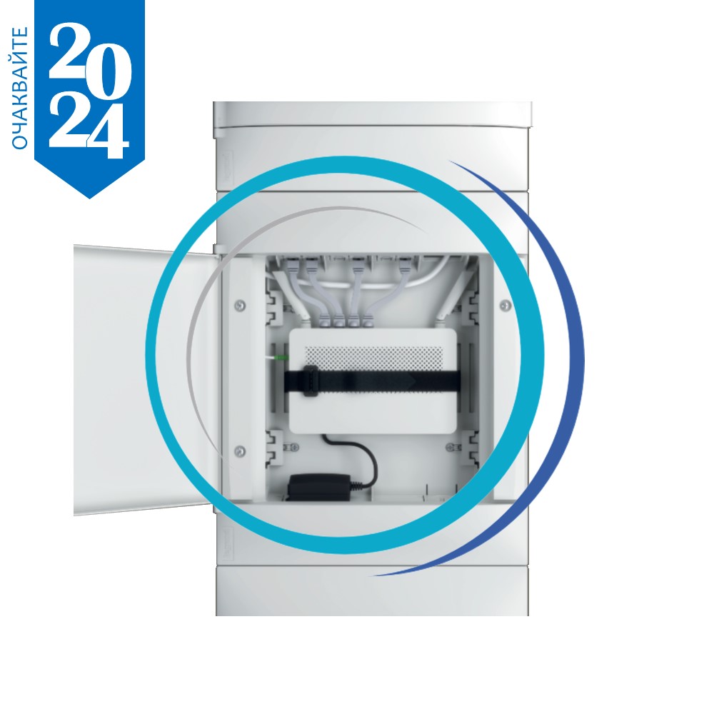 135803 Табло PractiboxS Multimedia 3X12M, открит монтаж, бяла врата, Legrand_small