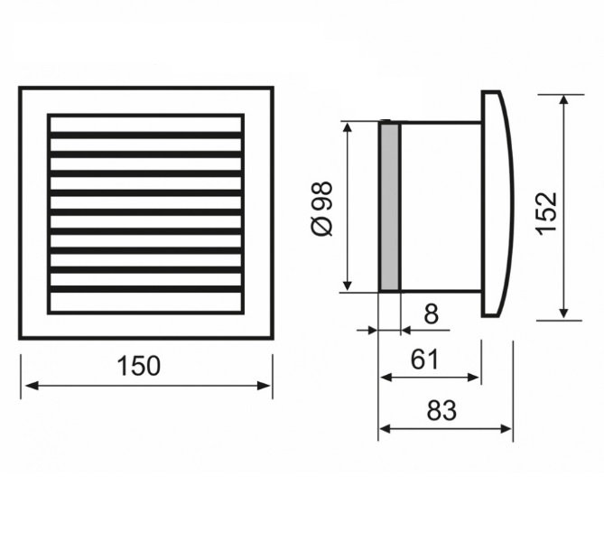 1368 Вентилатор ММоторс с клапа MM 100/105 квадратен серия ММ GOLD_small