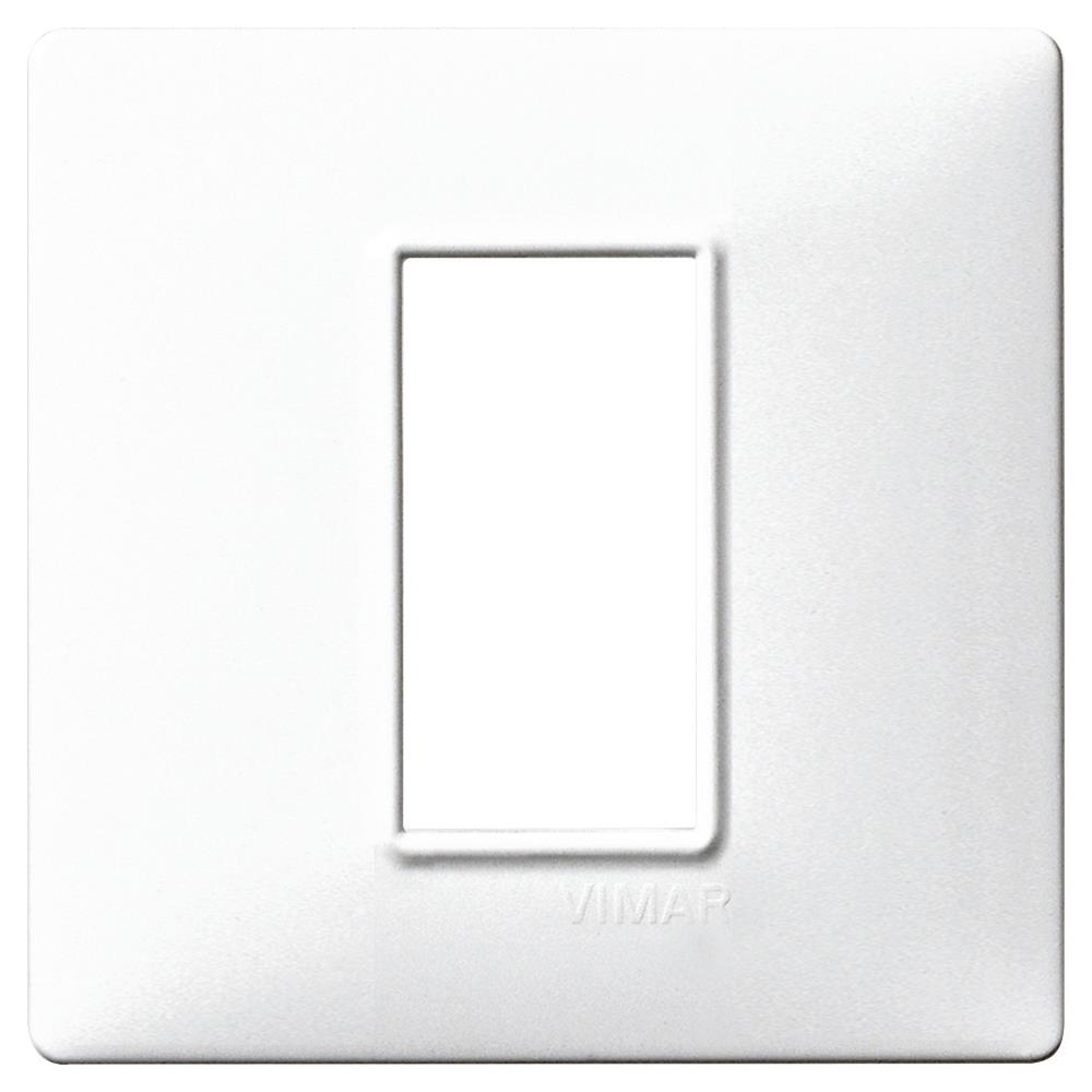 14641.01 Декоративна рамка Plana, 1M, Technopolimer White, Vimar