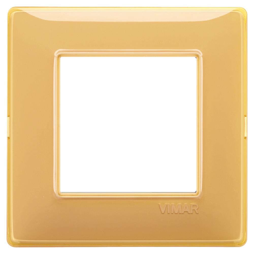 14642.43 Декоративна рамка Plana, 1x (2М), Reflex Reflex amber, Vimar