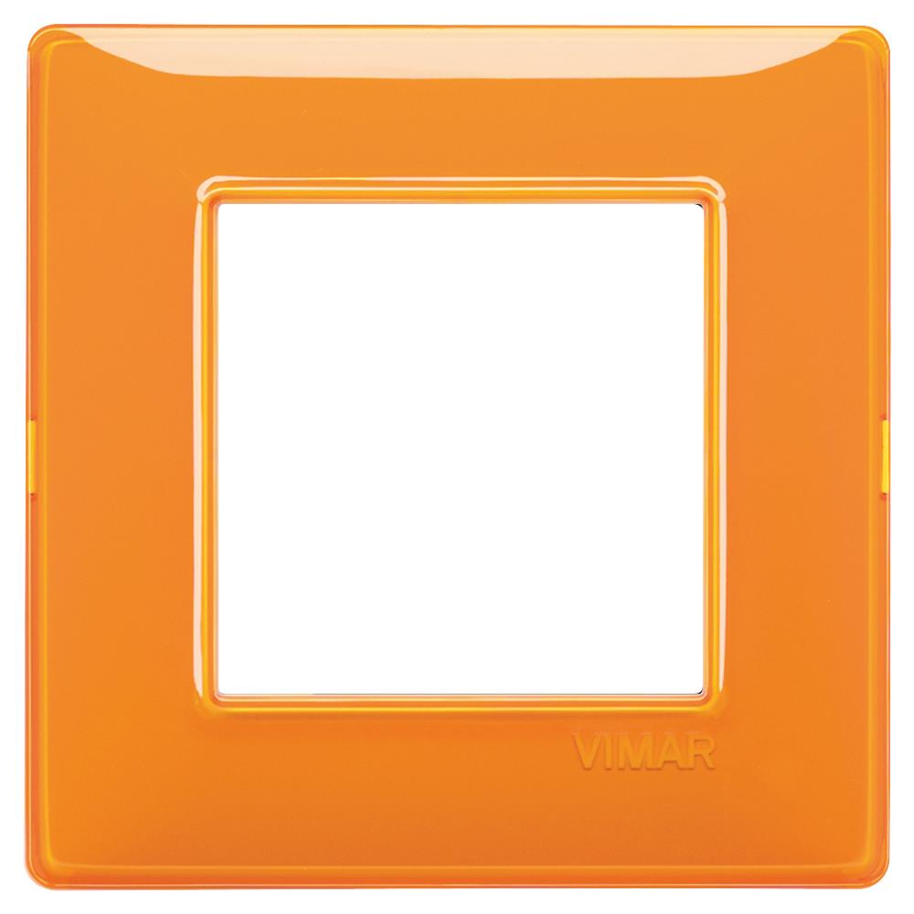14642.48 Декоративна рамка Plana, 1x (2М), Reflex Reflex orange, Vimar