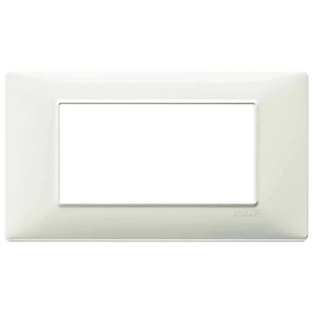 14654.02 Декоративна рамка Plana, 4М, Technopolimer Ivory , Vimar