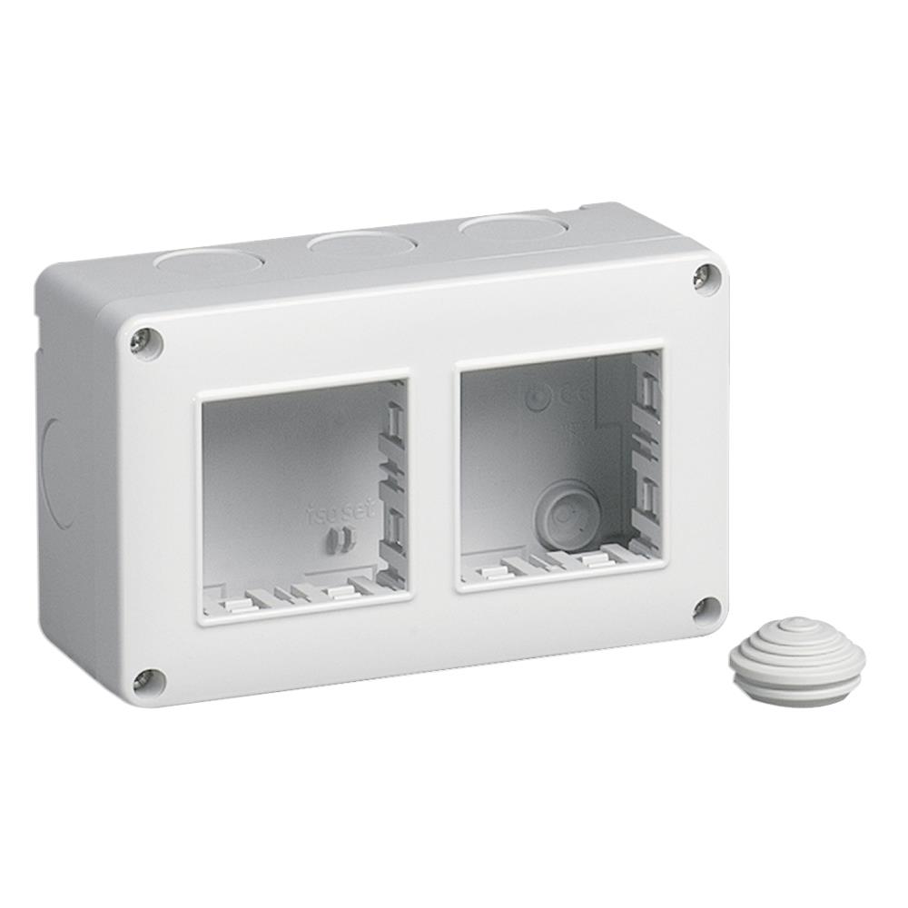 14812 IP40 Конзола за открит монтаж 4M 2х2 Vimar за Eikon, Plana