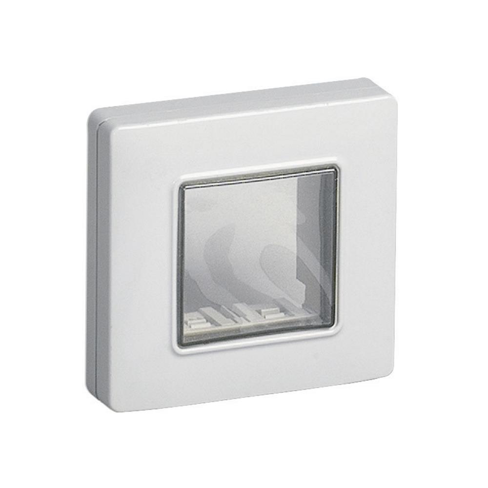 14931 Влагозащитен капак Isoset, IP55 2M, с монтажни щипки, за рамки Eikon и Plana, grey, Vimar