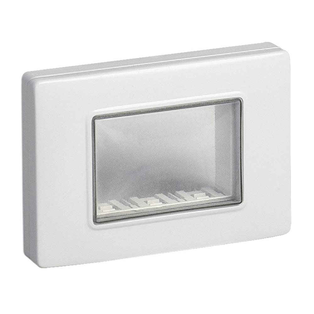 14943 Влагозащитен капак Isoset, IP55 3M, с монтажни винтове, за рамки Eikon и Plana, grey, Vimar
