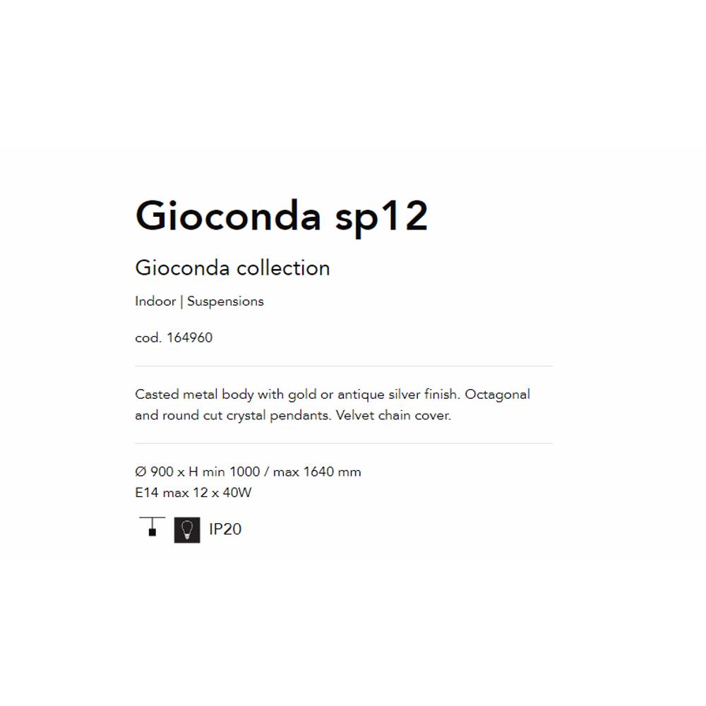 164960 Gioconda Полилей, E14 max12x40W, IP20, Ideal Lux_small