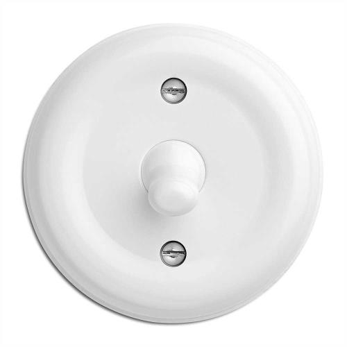 184197 Девиаторен ключ сх. 6 ОМ 10AX,AC250V Ø 7,0 cm, Duroplast, бял ,THPG_small