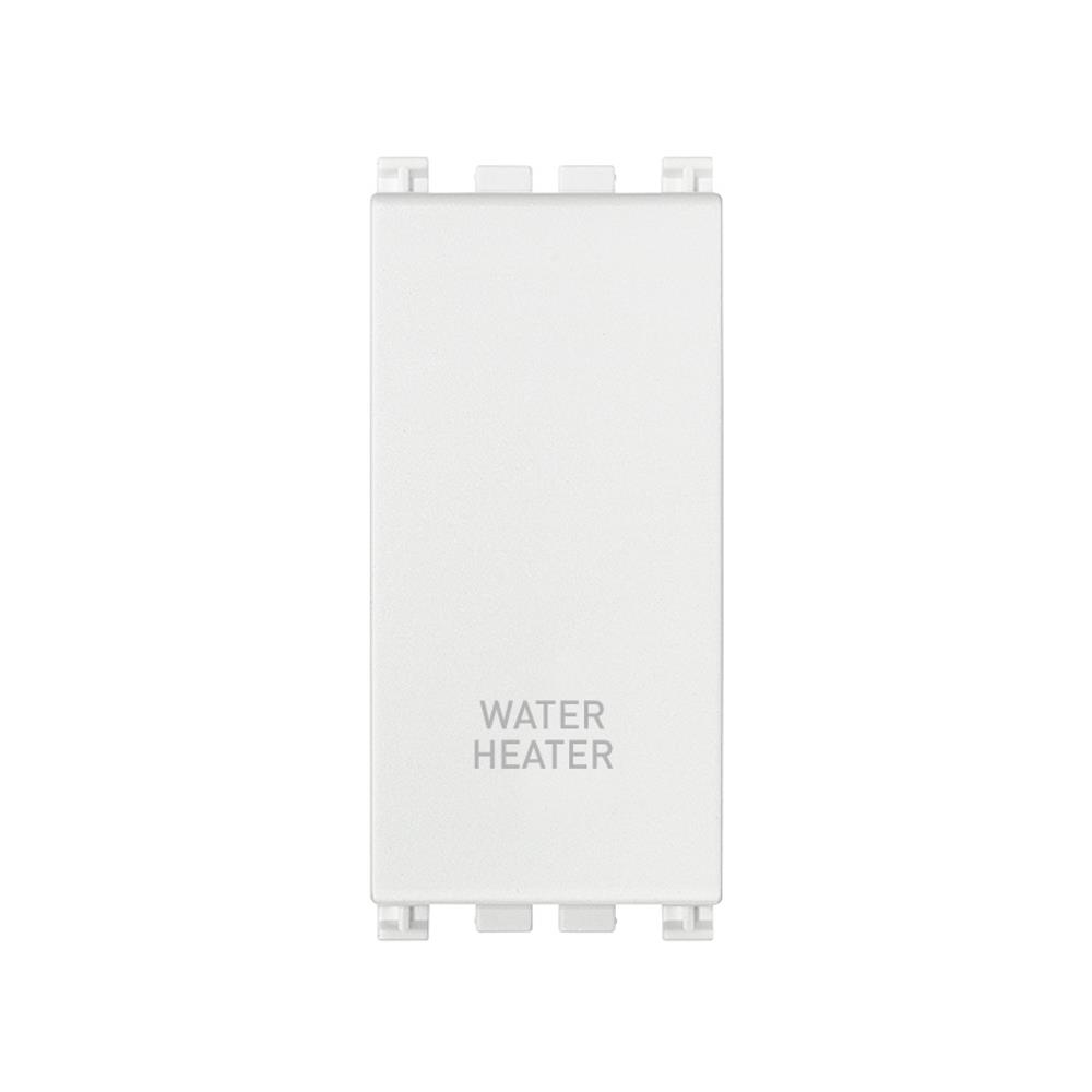 19016.2.WH.B Ключ двуполюсен WATER/HEATER 2М 20АХ бял VIMAR ARKE