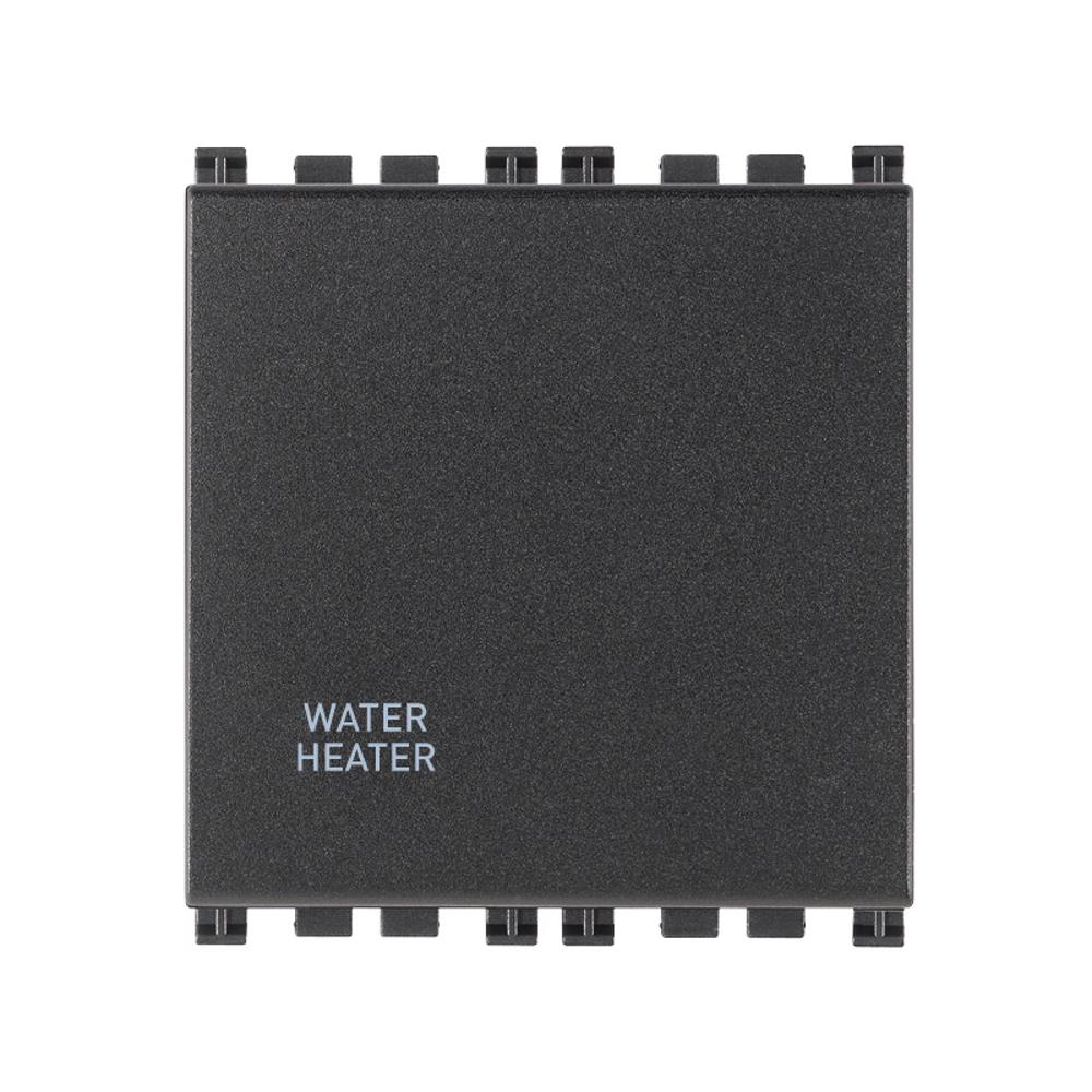 19016.2.WH Ключ двуполюсен WATER/HEATER 2М 20АХ, grey, VIMAR ARKE