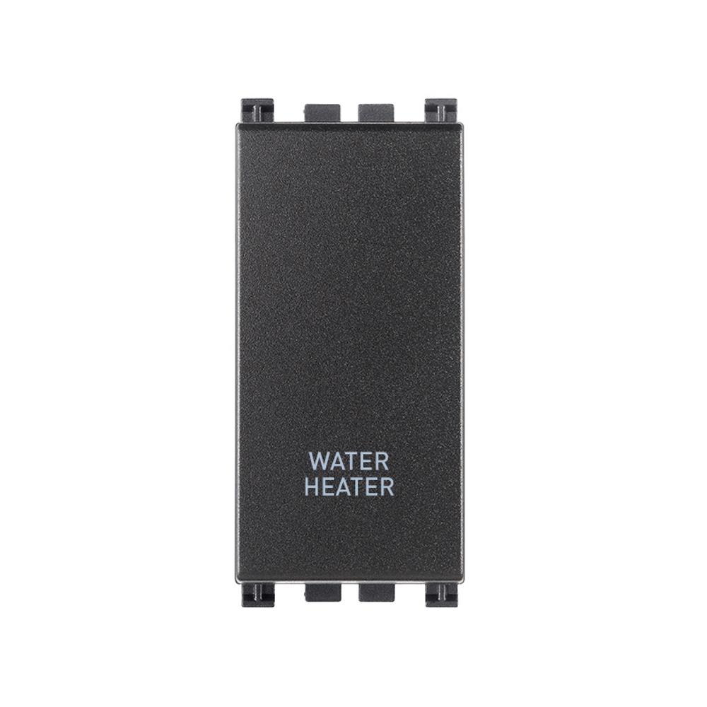 19016.WH Ключ двуполюсен WATER/HEATER 1М 20АХ, grey, VIMAR ARKE