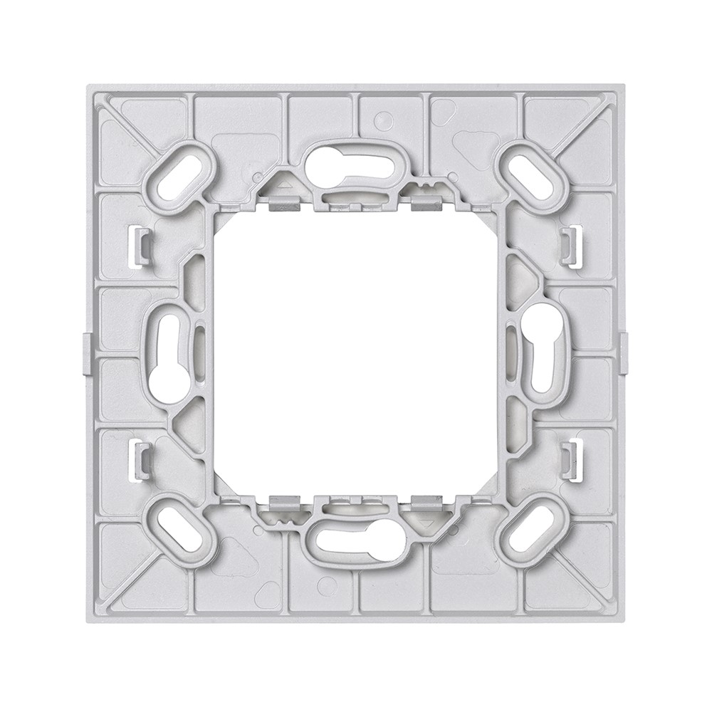 19507.CL.B Монтажна рамка за RF механизми Arké Classic, 2M, white, Vimar
