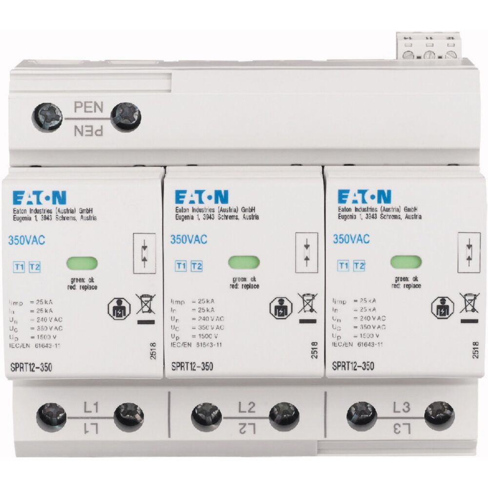 195235 SPRT12-350/3-AX Защита от пренапрежение , Eaton_small