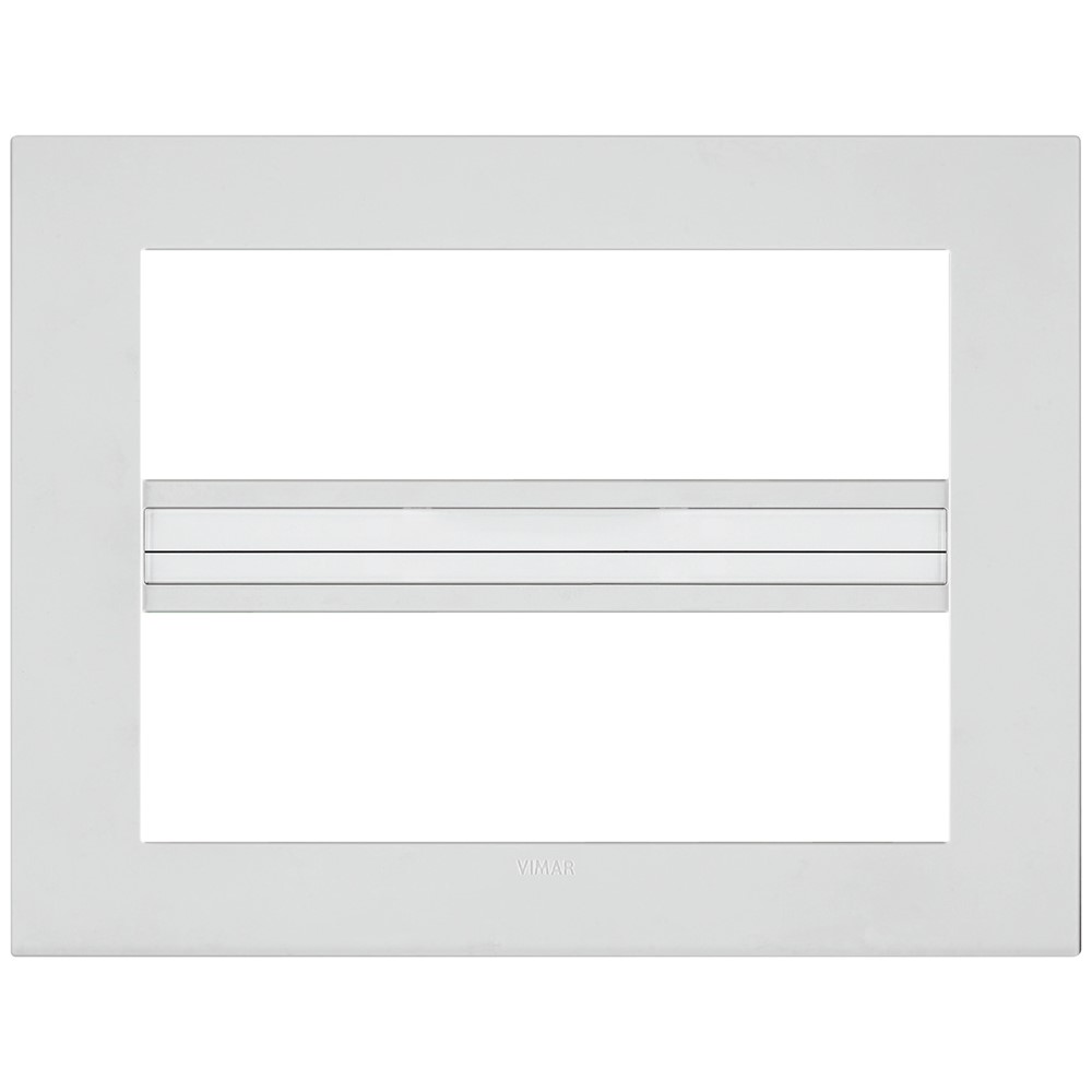 19660.74 Декоративна рамка Arké Classic, 14М, technopolymer, white, Vimar