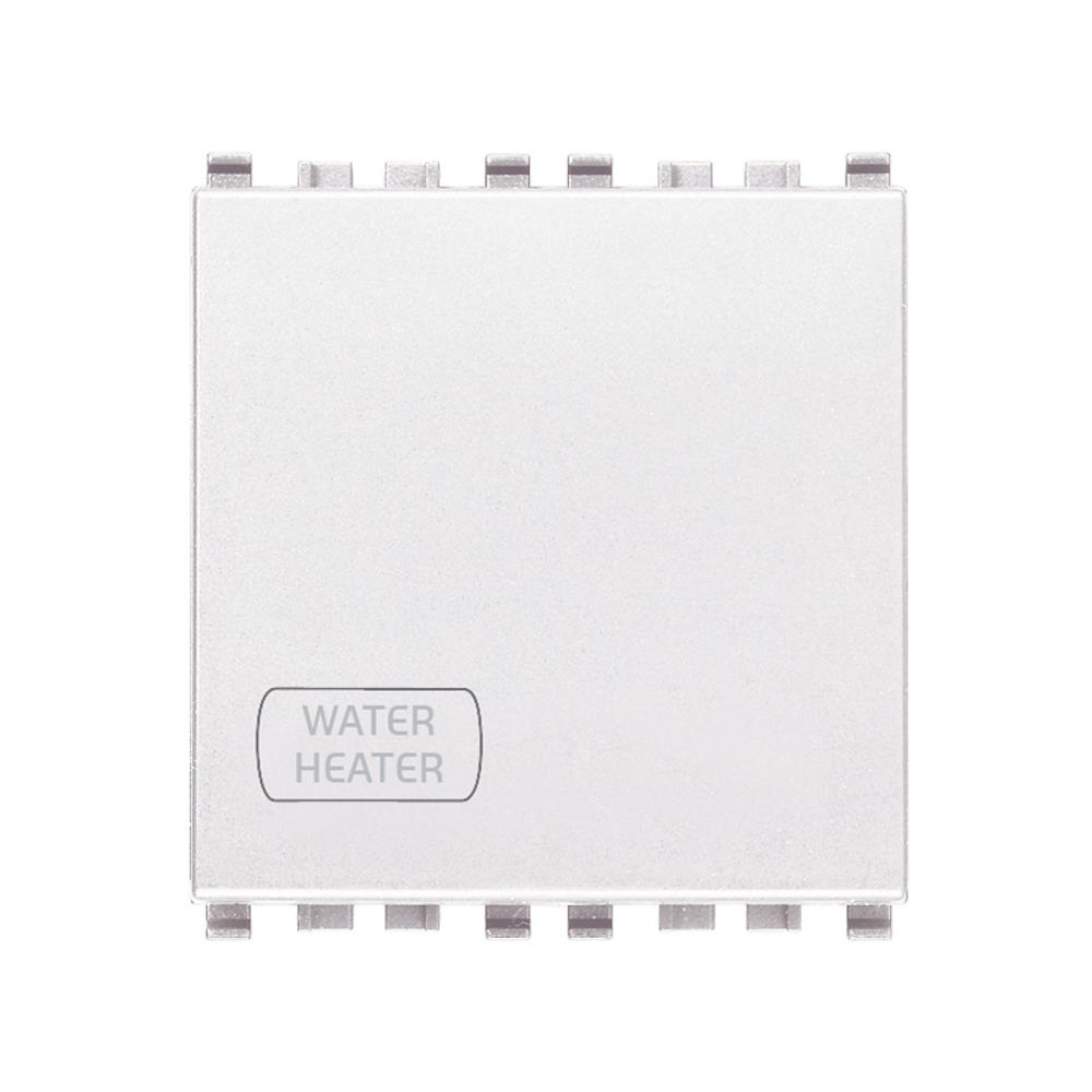 20016.2.WH.B 2P 20AX  Ключ WATER/HEATER символ 2M Бял  VIMAR EIKON