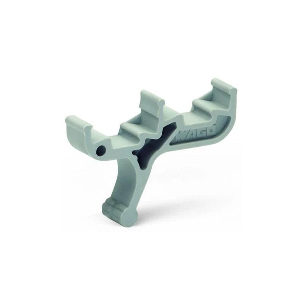 2002-121 Адаптер за двойна маркировка - сив Wago