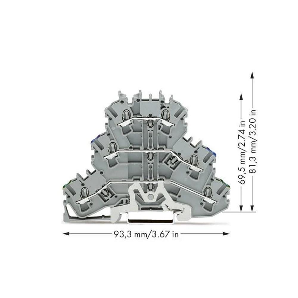 2002-3217 Редова клема тройна PE/N/L 2.50 мм2 Wago_small