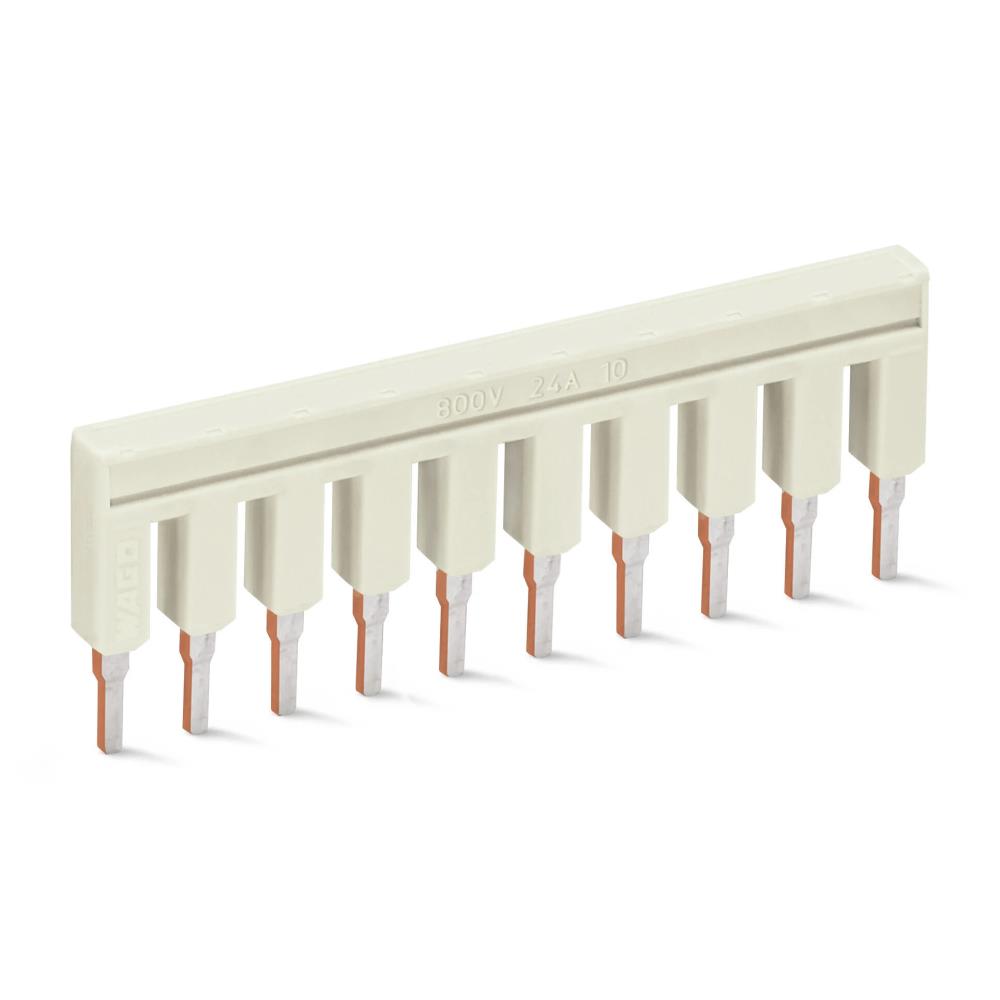 2002-410 Джъмпер 10-пътен; 25A/50,4 mm; изолиран - св.сив Wago_small