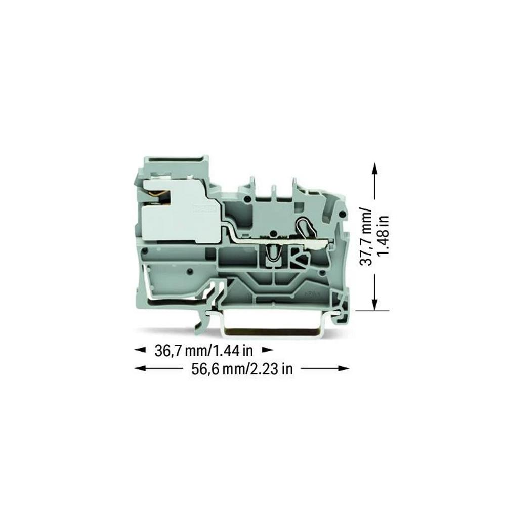 2002-7111 1-проводна клема за изравняване на потенциалите; 2,5 mm²; Push-in 2,50 mm²; сив Wago_small