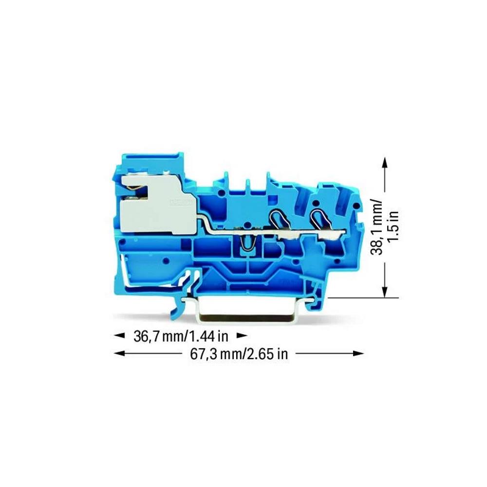 2002-7214 2-проводна N-разединителна клема; 2,5 mm²; Push-in CAGE CLAMP®; 2,50 mm²; син Wago_small