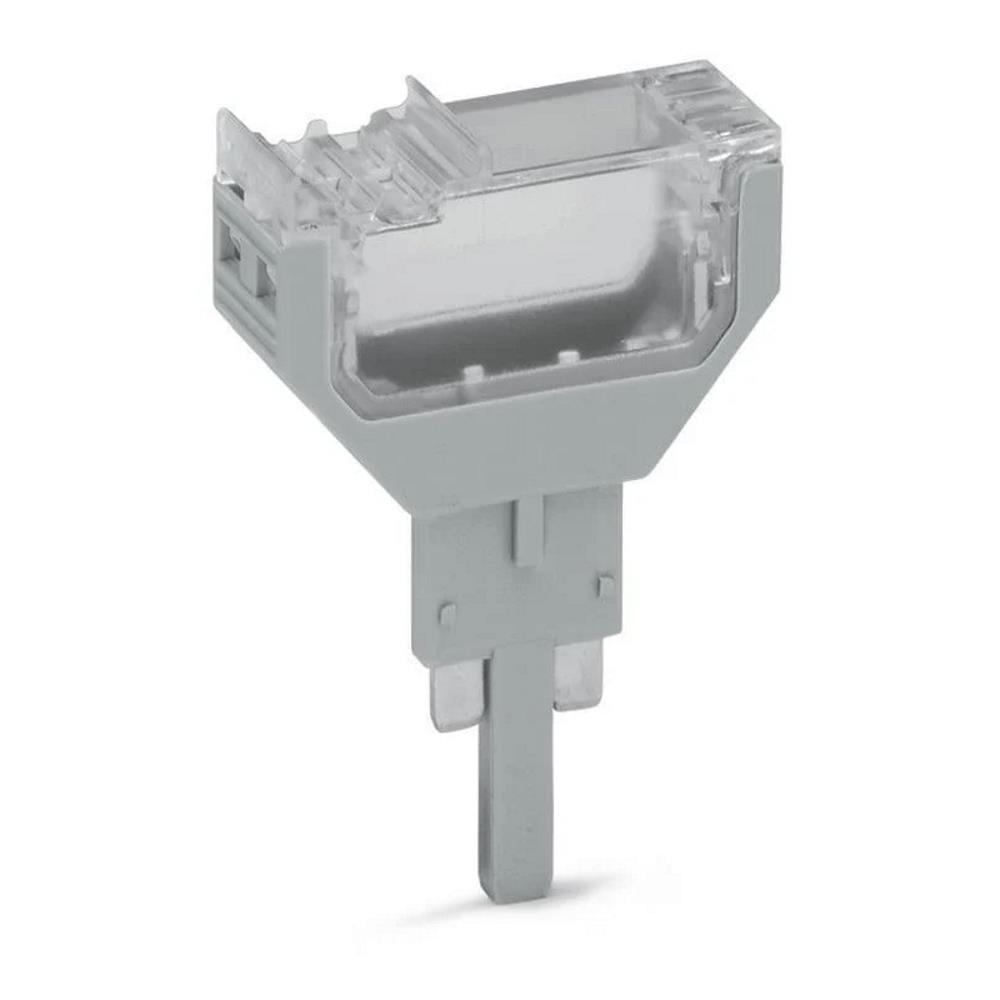 2002-810 Празен корпус на компонентен щекер; 10,4 mm ширина; 2-полюсен; Тип 2; сив Wago_small