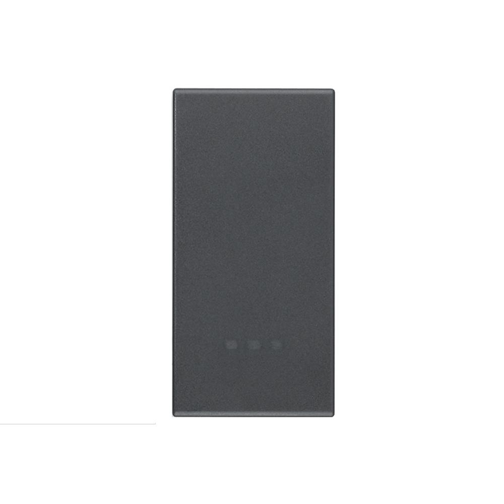 20021 Капачка без символ за бутон/ключ 1M Сив VIMAR EIKON