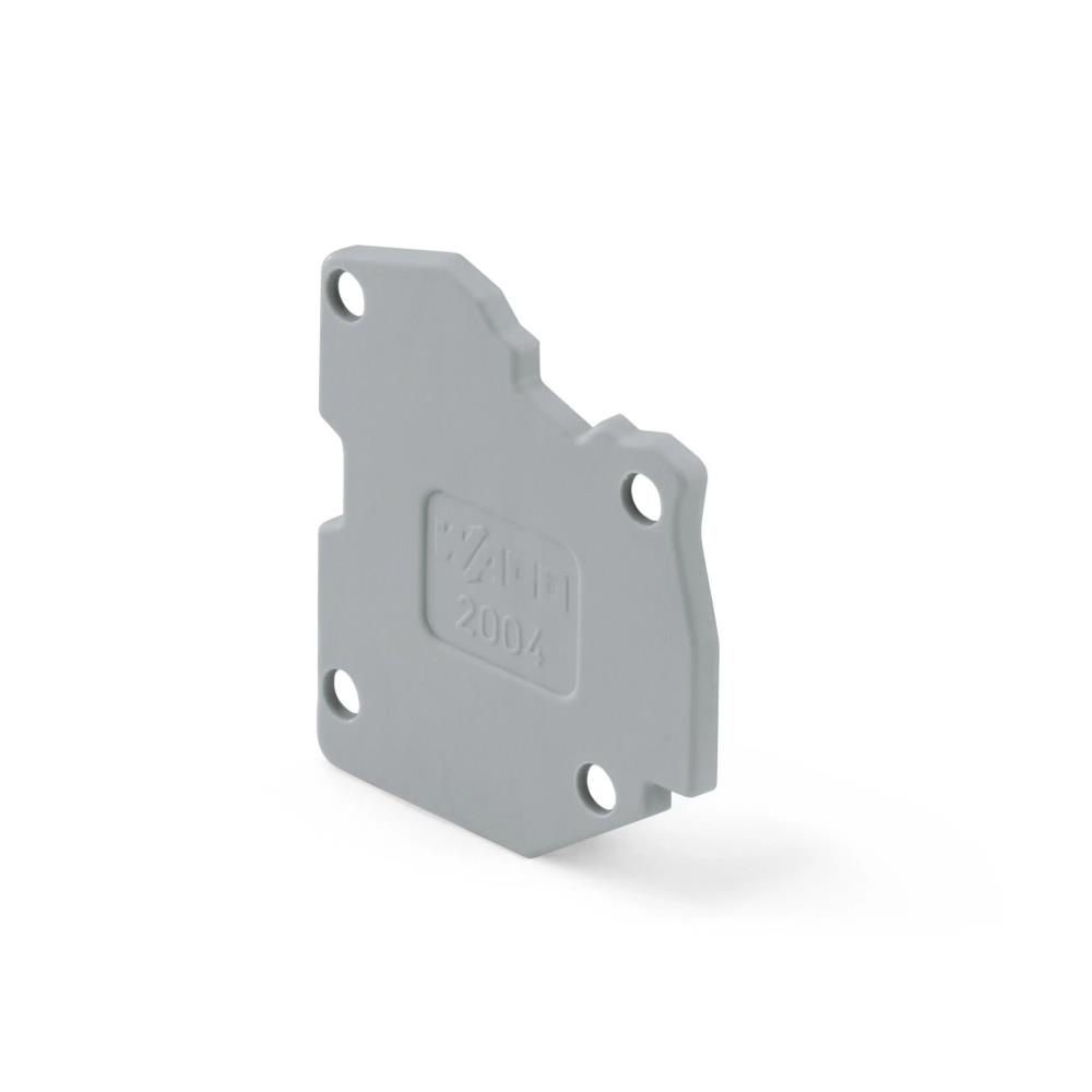 2004-541 Крайна капачка за мод.конектор TOPJOB®S; 1,5 mm - сив Wago