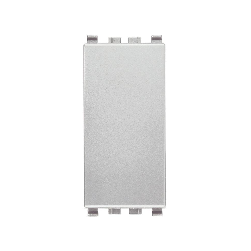 20041.N Празен модул 1M цвят Алуминий VIMAR EIKON