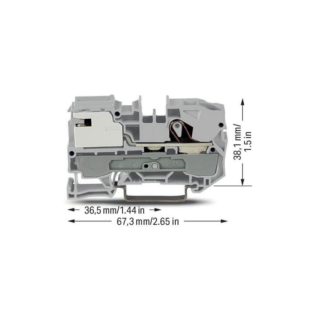 2010-7111 1-проводна клема за изравняване на потенциалите; 10 mm² Wago_small