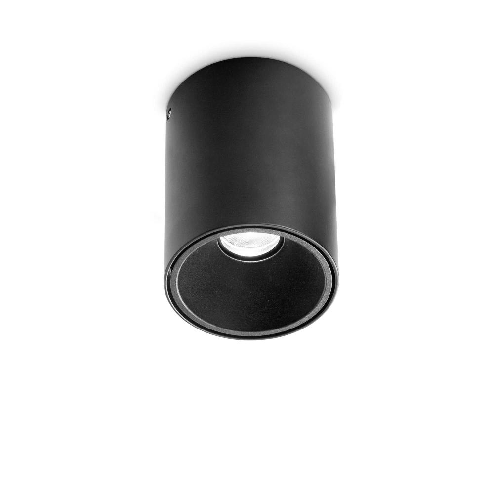 205984 Спот NITRO FI 15W ROUND NERO Ø90xH125 mm LED 15W 50000 h 3000 K 1350 lumen IP20 Ideal Lux
