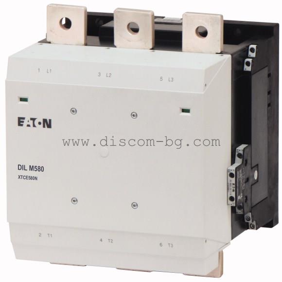 208217 DILM580/22(RAC500) 315kW - (250-500VAC,40/60Hz; 250-700VDC) - Контактор Eaton