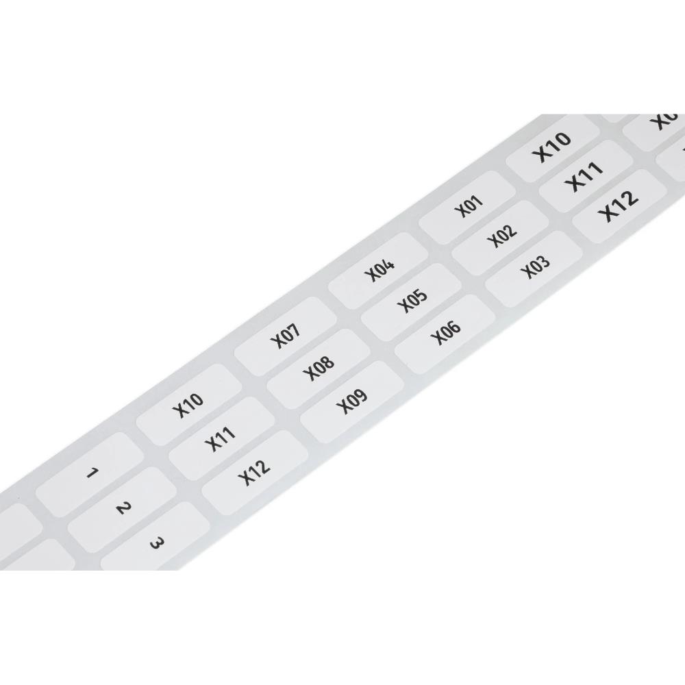 210-808 Етикети; за Smart Printer; 9,5 x 25 mm; бял  Wago