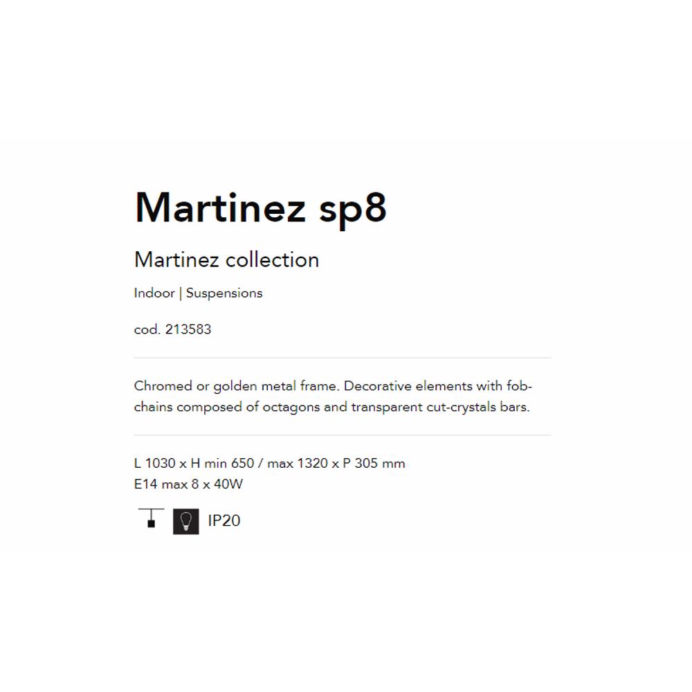 213583 Martinez Осветително тяло E14 max 8X40W, IP20 Ideal Lux_small