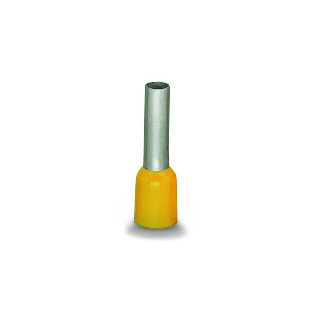 216-288 Изол.каб.накрайник - гилза 6,00/18  500 бр/оп - жълт Wago