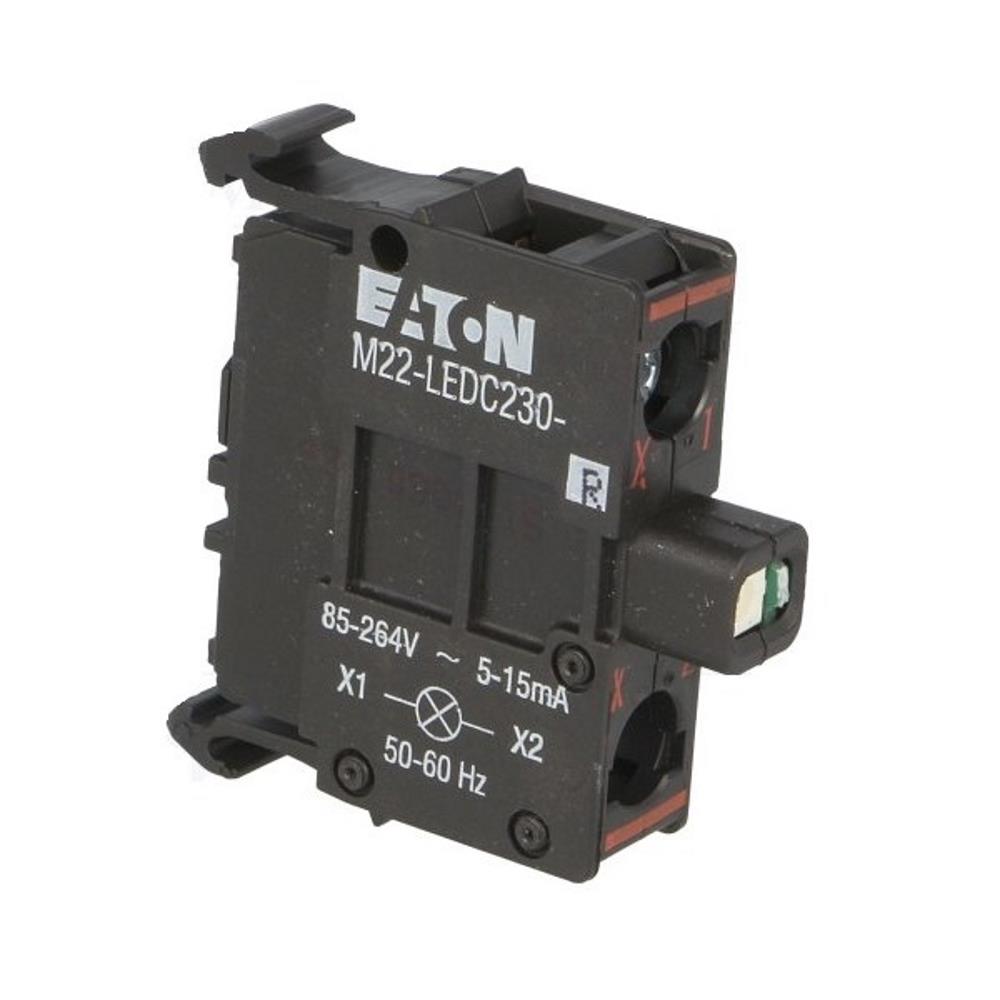 216567 M22-LEDC230-R LED елемент, червен, 85-264V AC, заден монтаж, Eaton