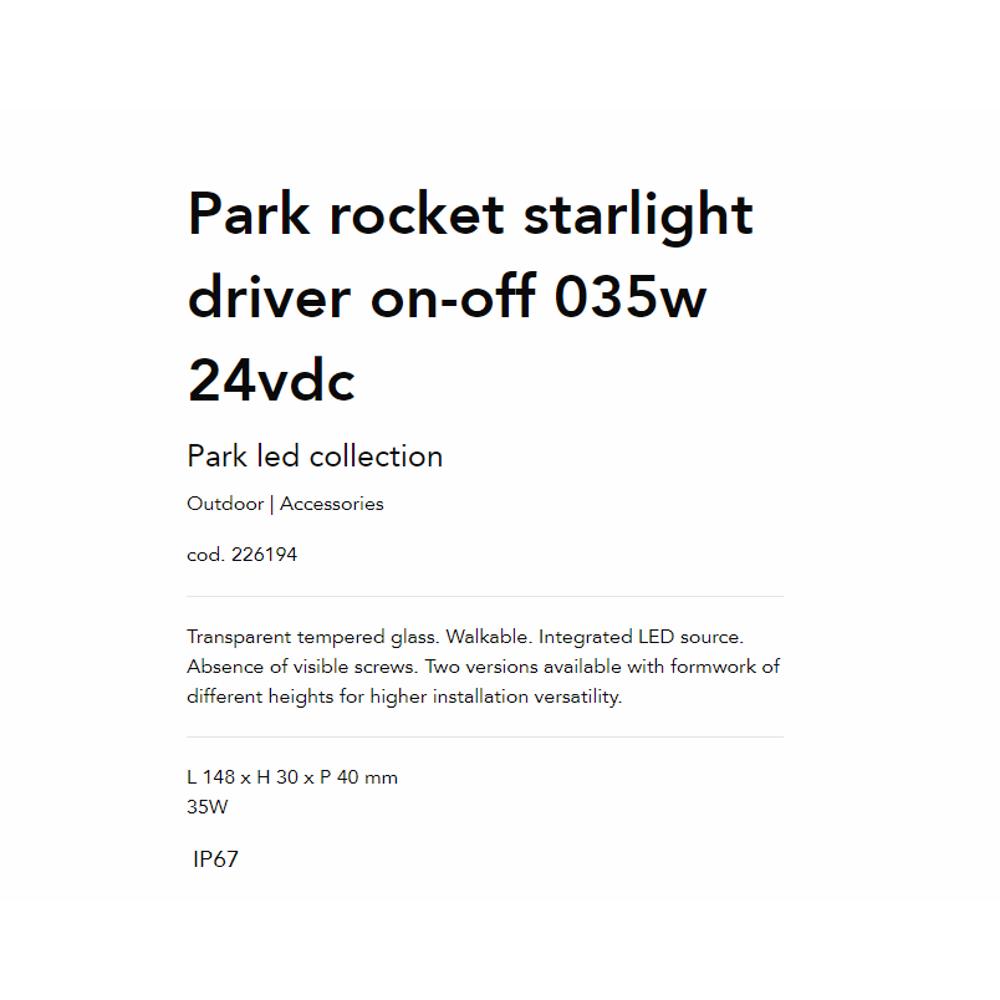 226194 Драйвер PARK LED DRIVER 35W ON/OFF Ideal Lux_small