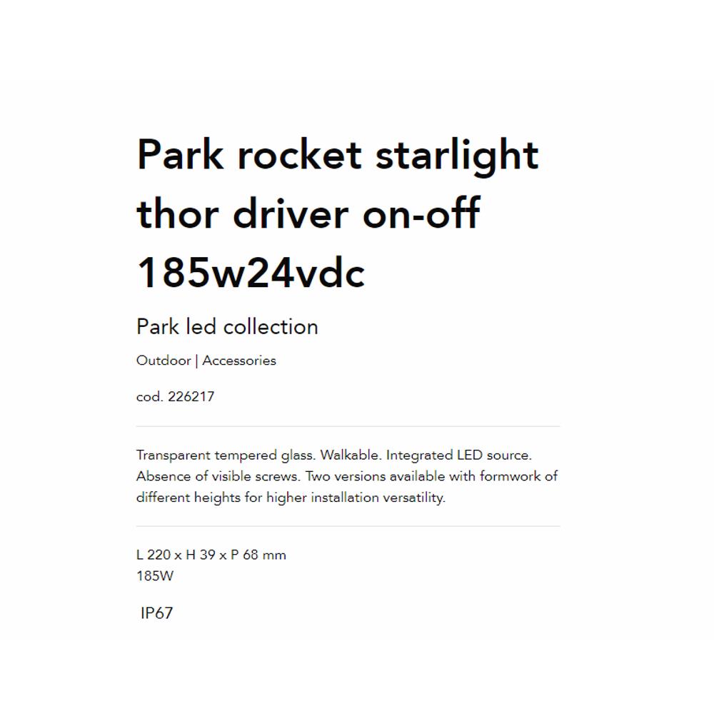 226217 Драйвер PARK LED DRIVER 185W ON/OFF Ideal Lux_small