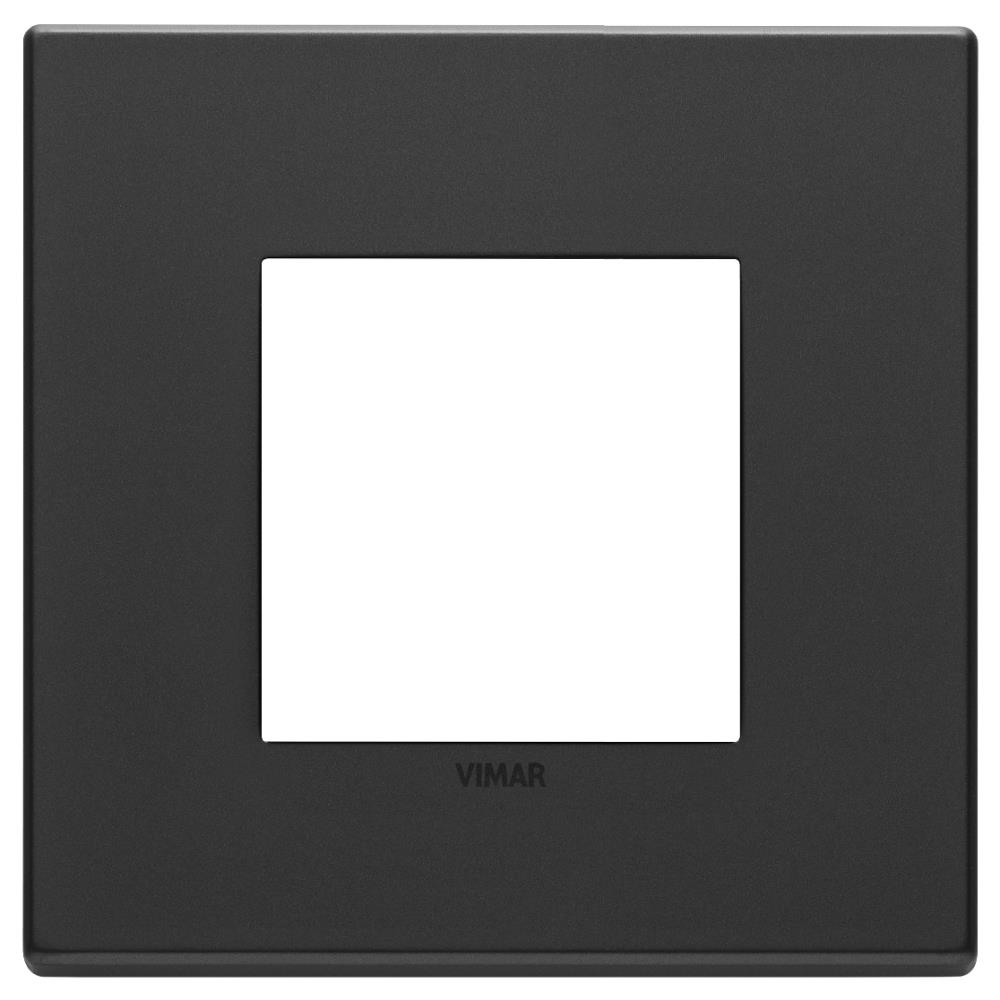 22642.03 Декоративна рамка Eikon Exé 2M, метал Total Look, Anthracite grey, Vimar
