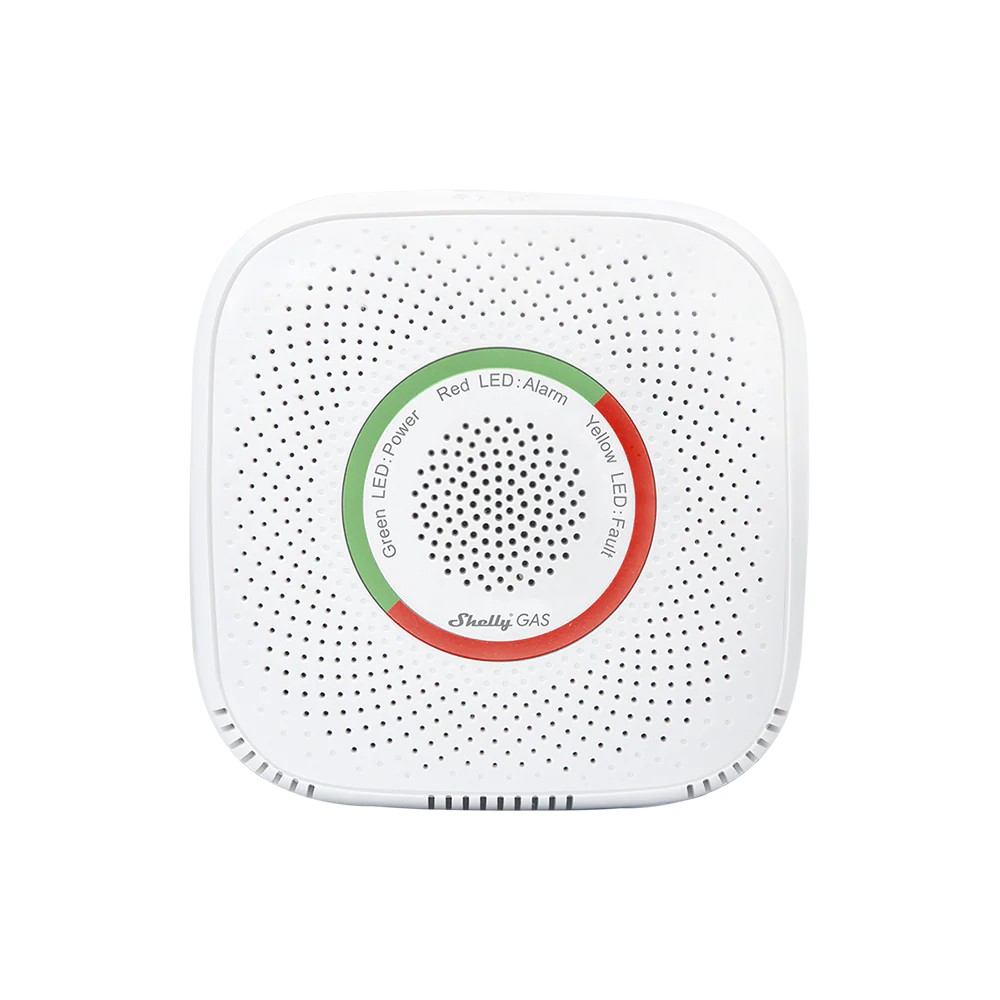 262276 Интелигентен Wi-Fi датчик за газ, със звукова и светлинна сигнализация, white, Shelly Gas CNG_small