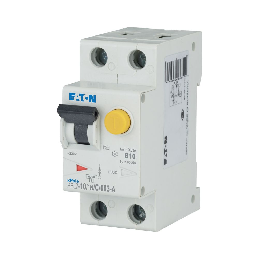 263517 PFL7-10/1N/C/003-A-DE - Дефектнотокова защита с предпазител 10кА, тип А, Eaton_small