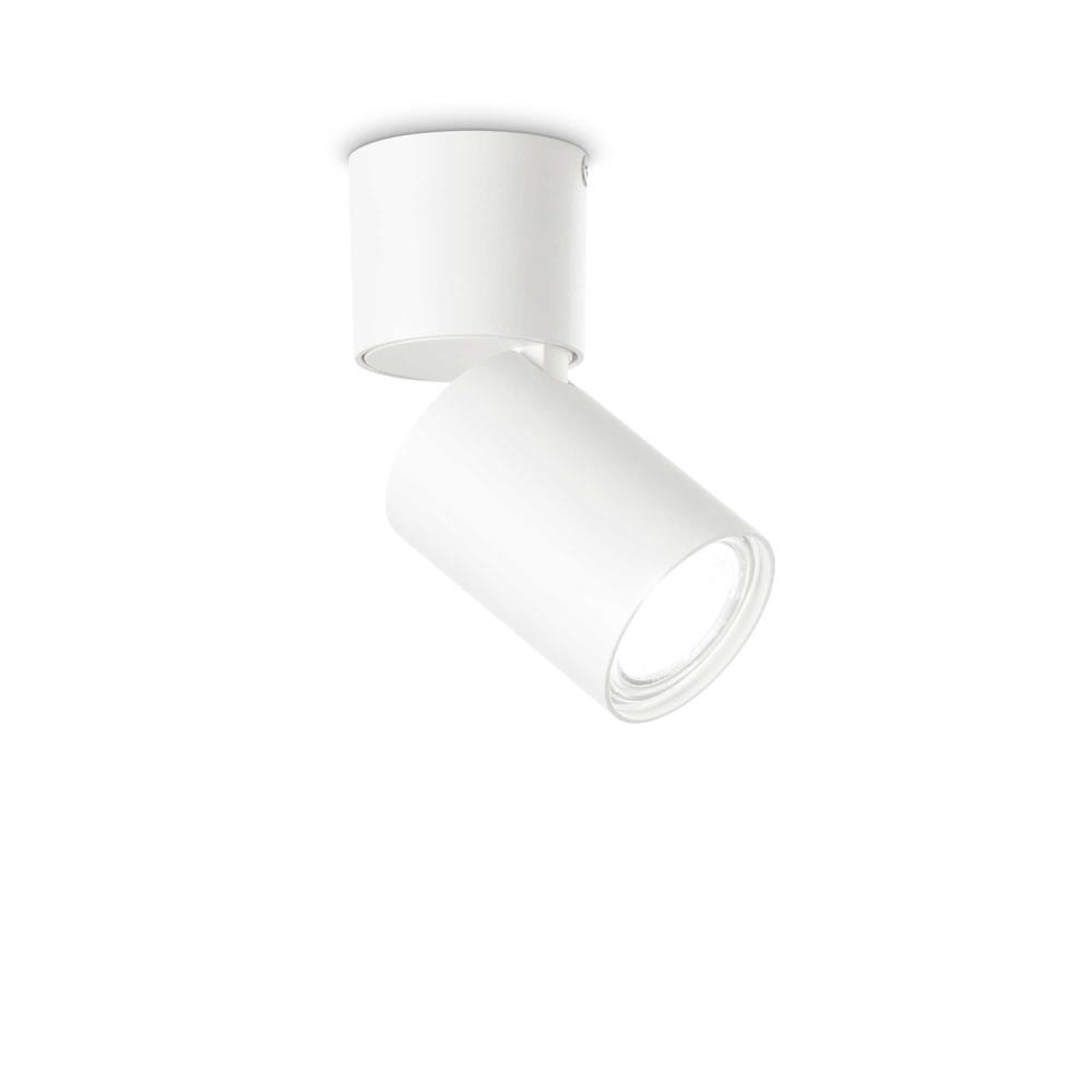 271538 Спот TOBY PL1 BIANCO Ø60xH130 mm GU10 max 1 x 35W 3000 K IP20 Ideal Lux