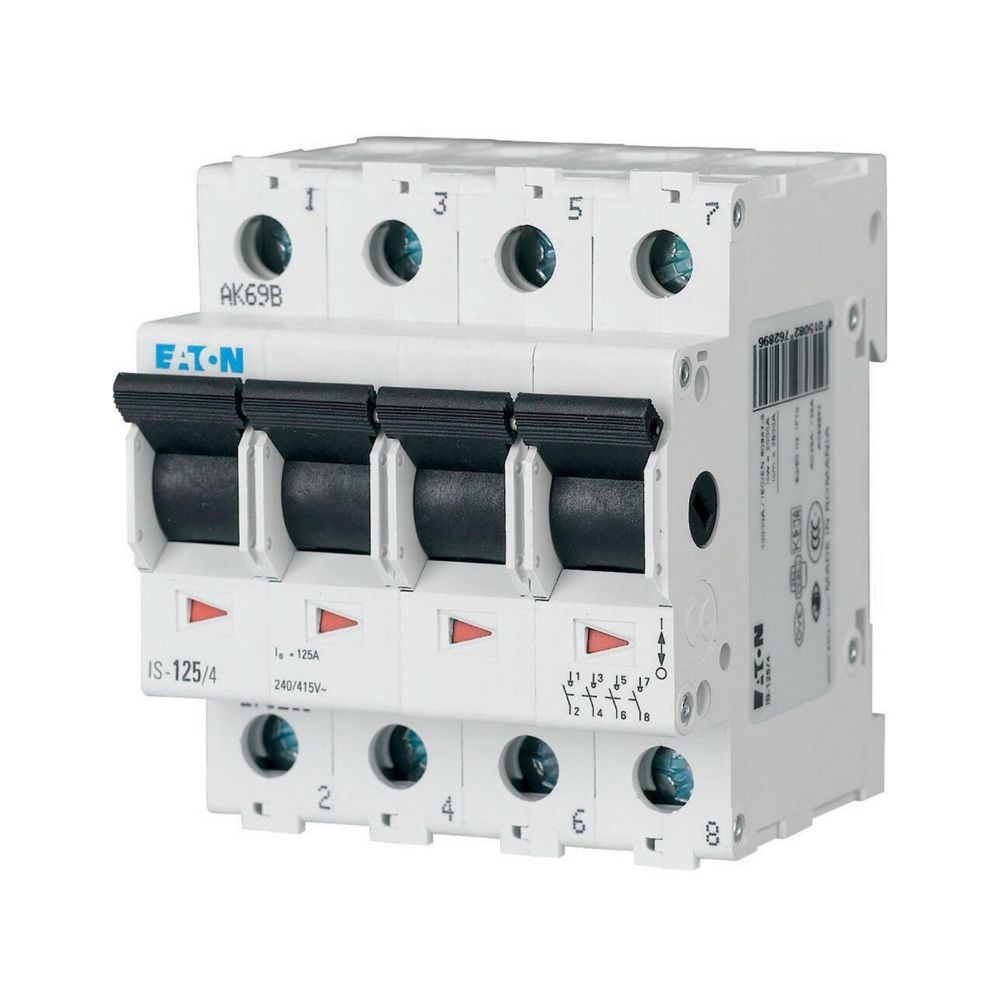 276289 IS-125/4 - Шалтер 240/415 V AC, 125A 4P, 50mm², Eaton_small