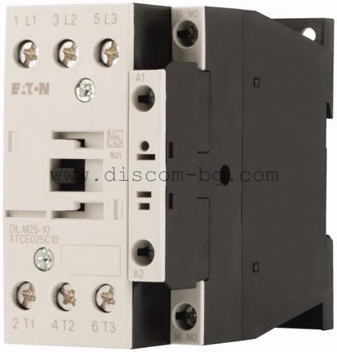 277141 DILM25-10 11kW - (380VAC,50/60Hz) - Контактор Eaton - До изчерпване